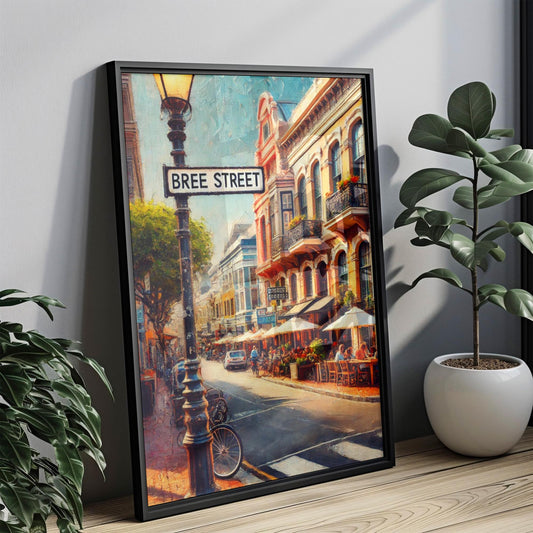 Johannesburg Print, Bree Street Wall Art, South African City Decor, Travel Souvenir, Urban Art, Personalized Gift, Home Decor