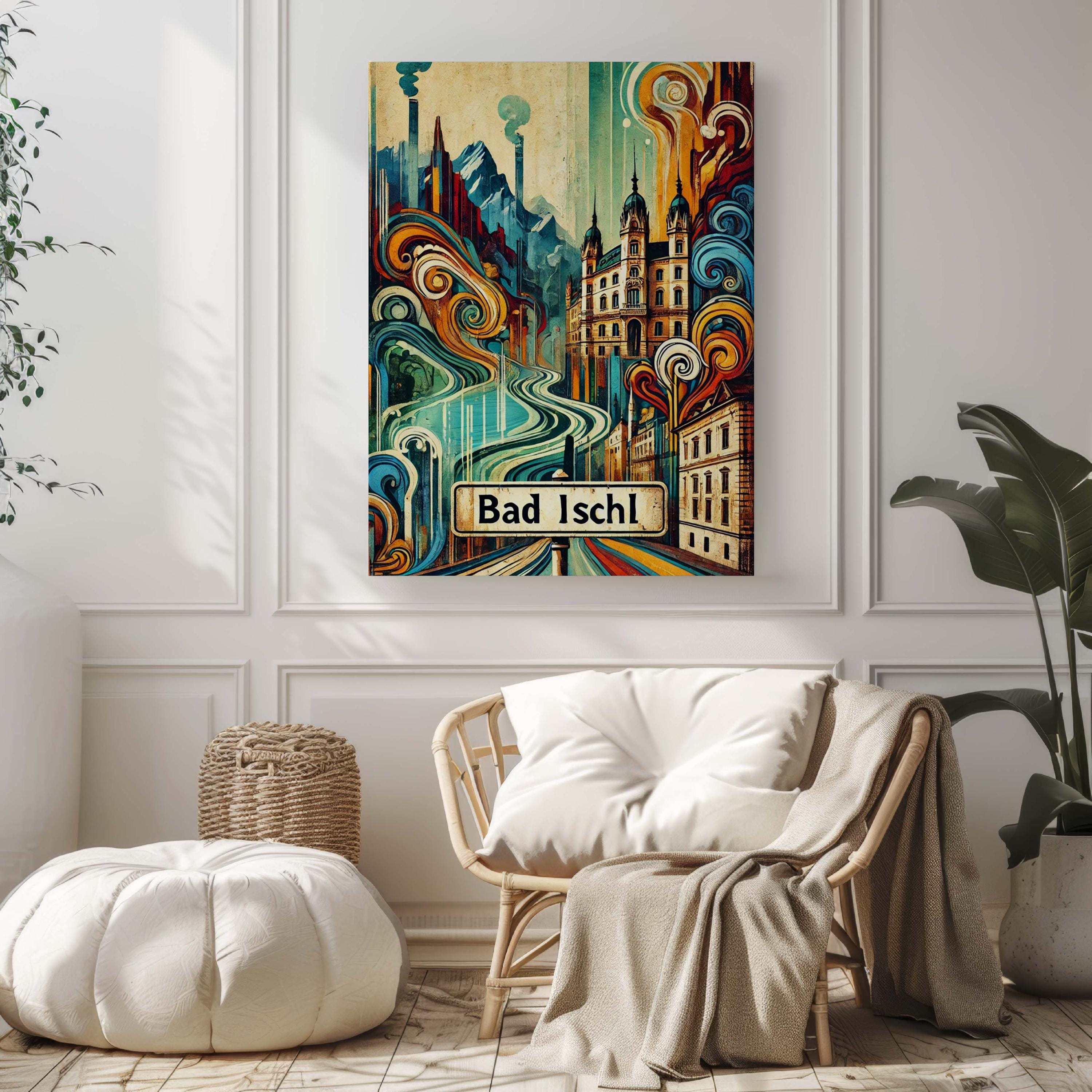Bad Ischl Art Print Vintage - Bad Ischl, Austria