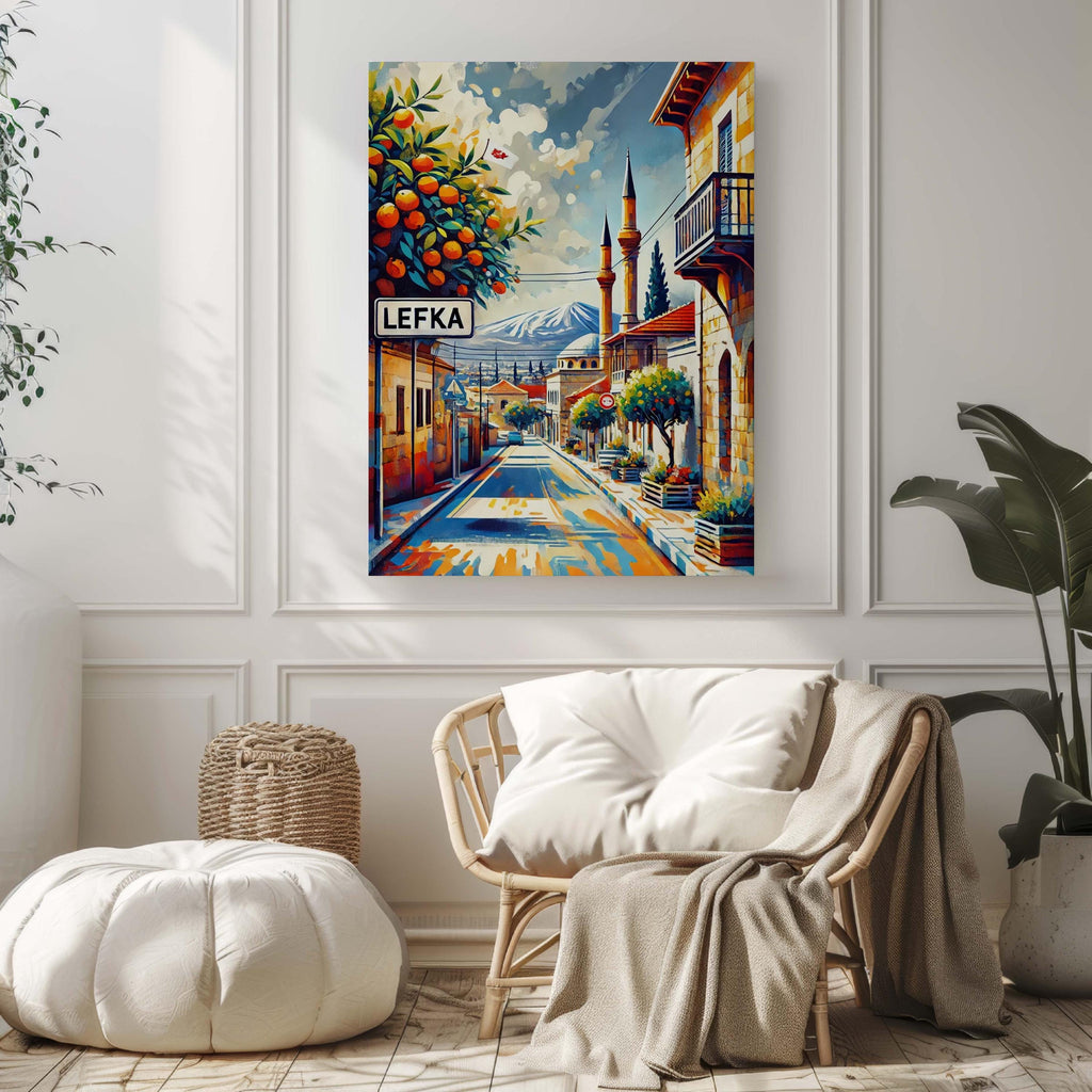 Lefka Travel Poster - Lefka, Cyprus