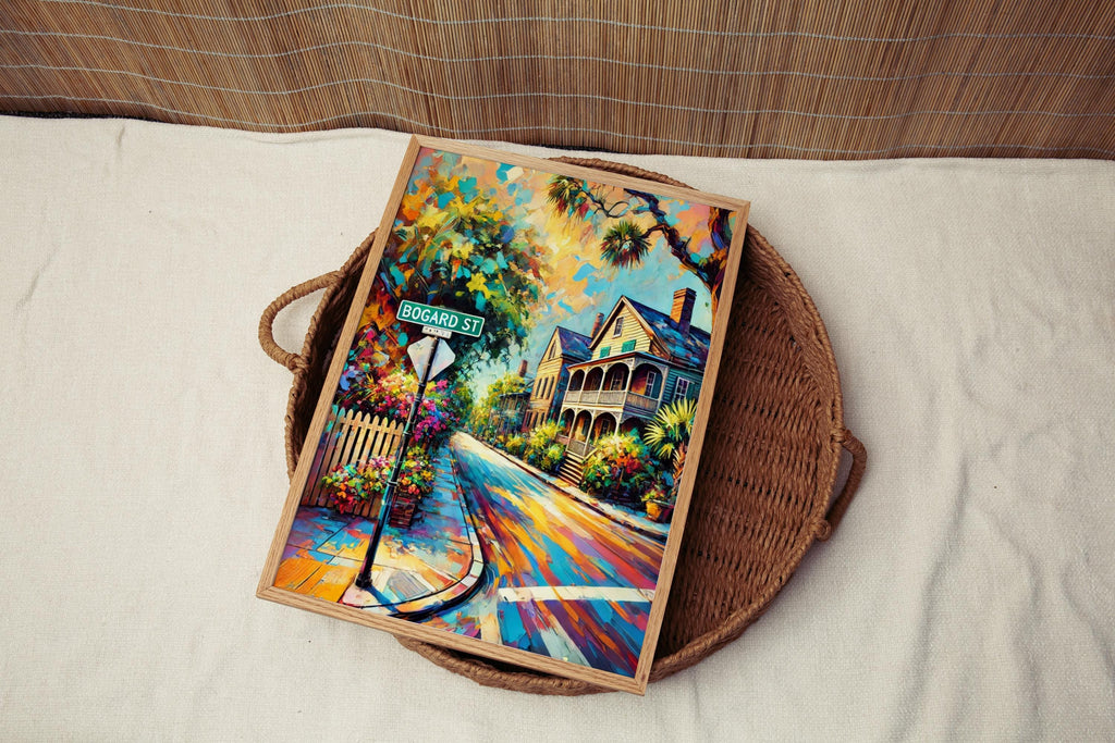 Bogard St Wall Art - Charleston, South Carolina, USA