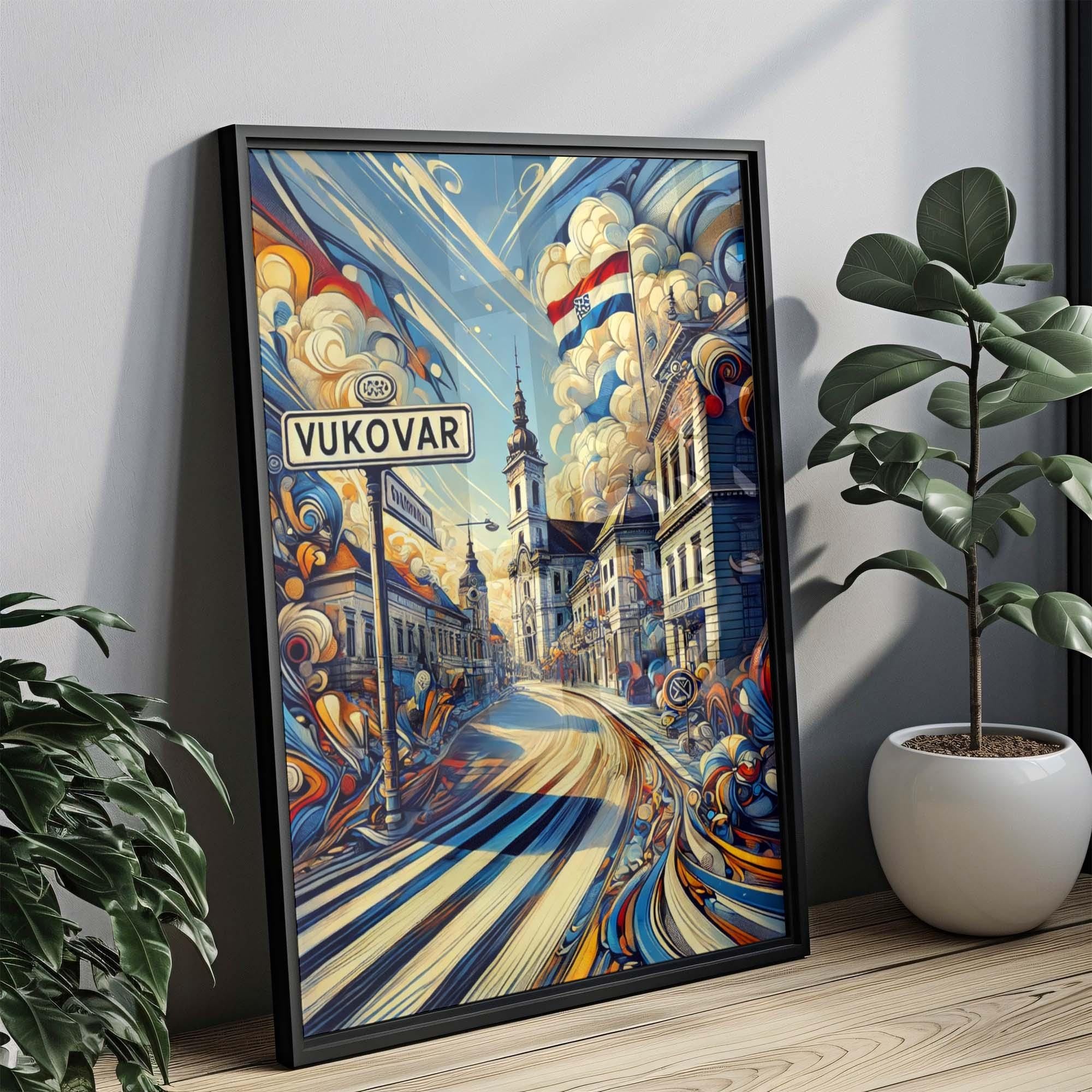 Vukovar Art Print - Vukovar, Croatia