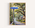 Highland Road Wall Art Abstract - USA