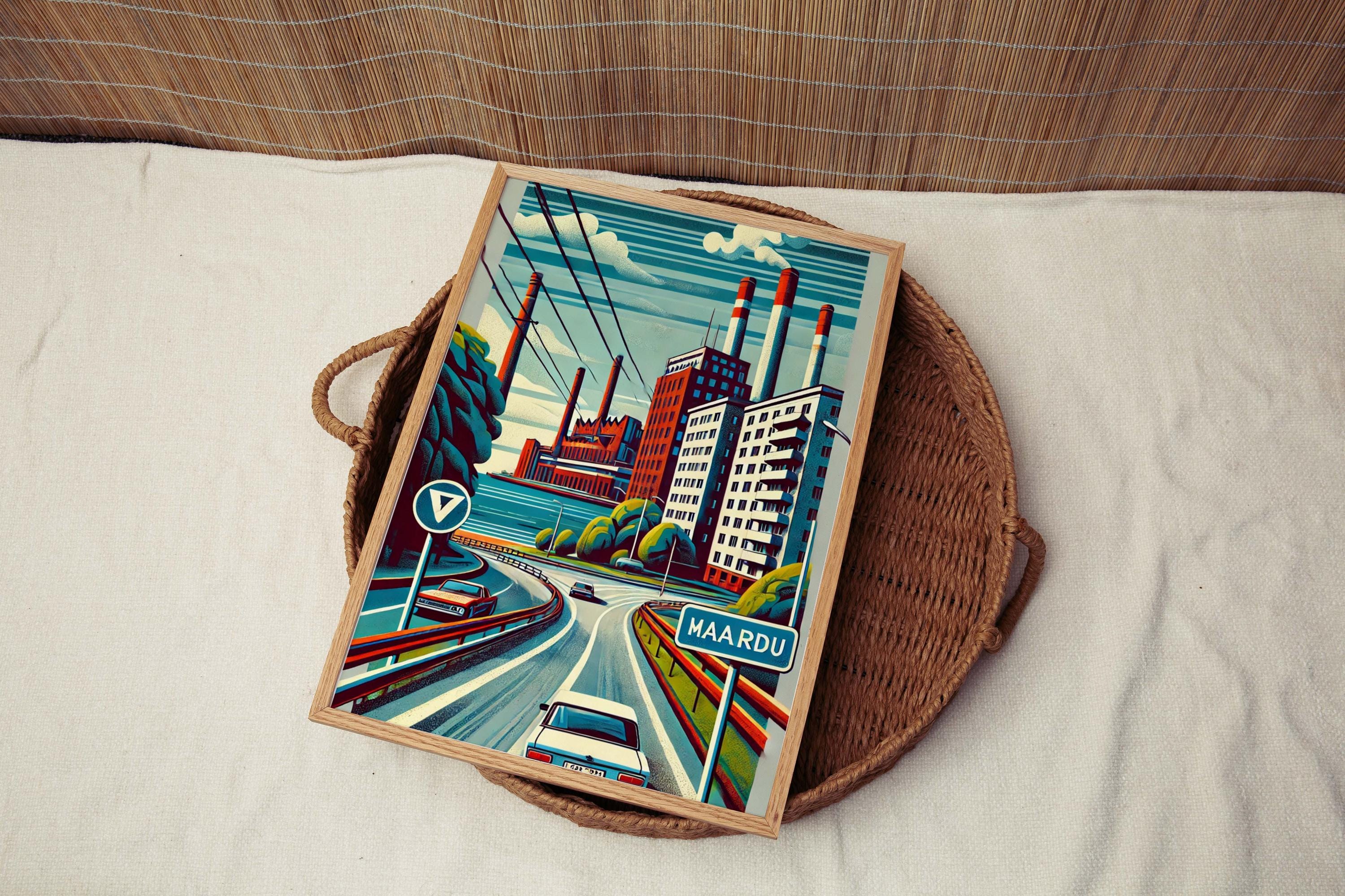 Maardu Travel Poster - Maardu, Estonia