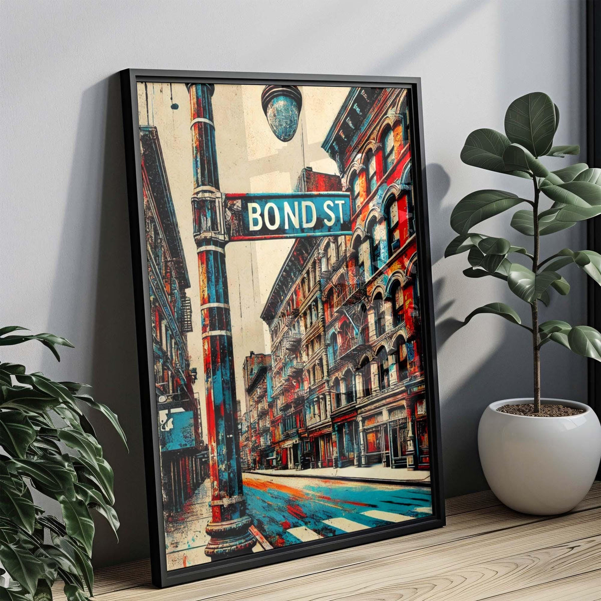 Bond St Print - Manhattan, New York, USA