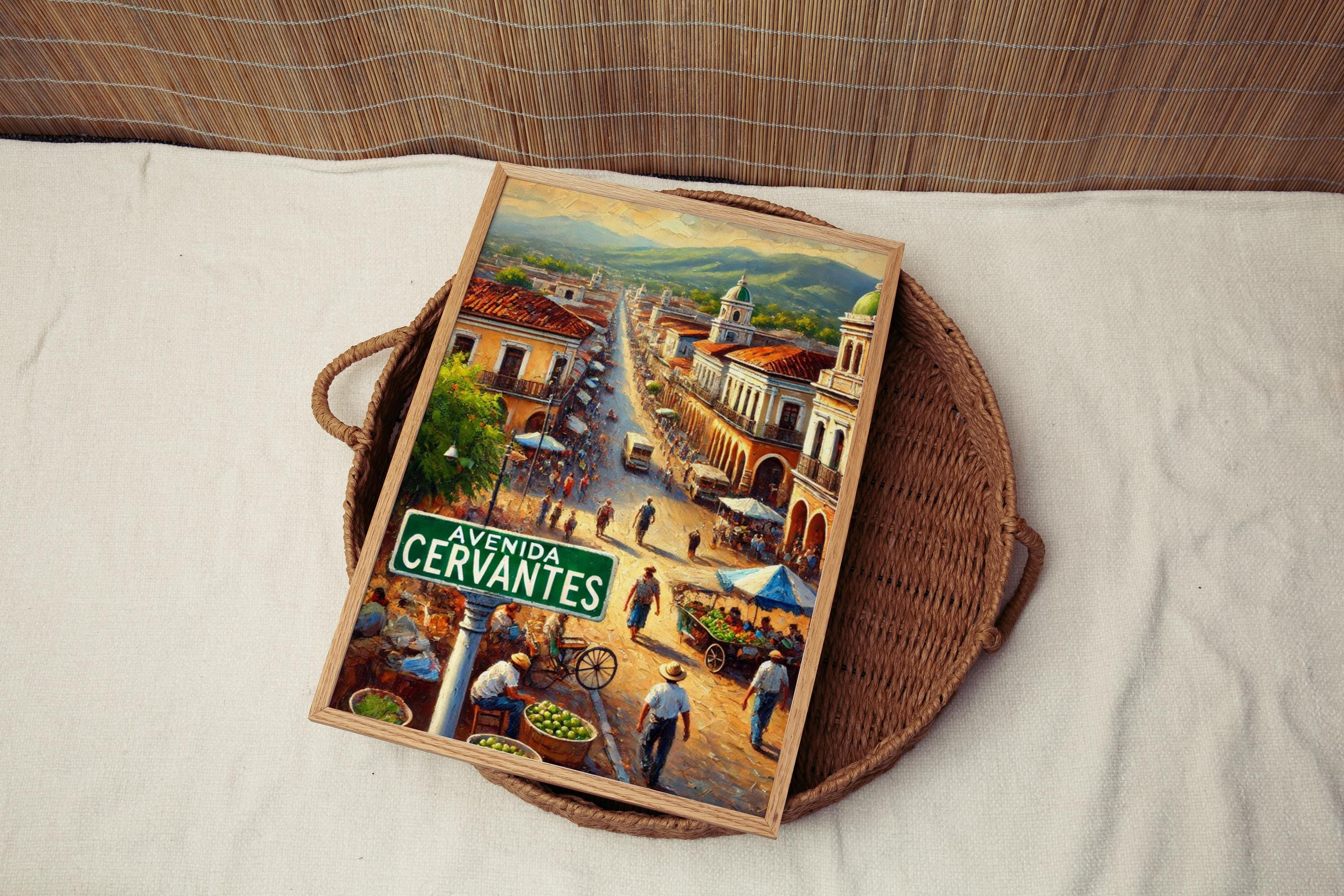 Avenida Cervantes Wall Art - Tegucigalpa, Honduras