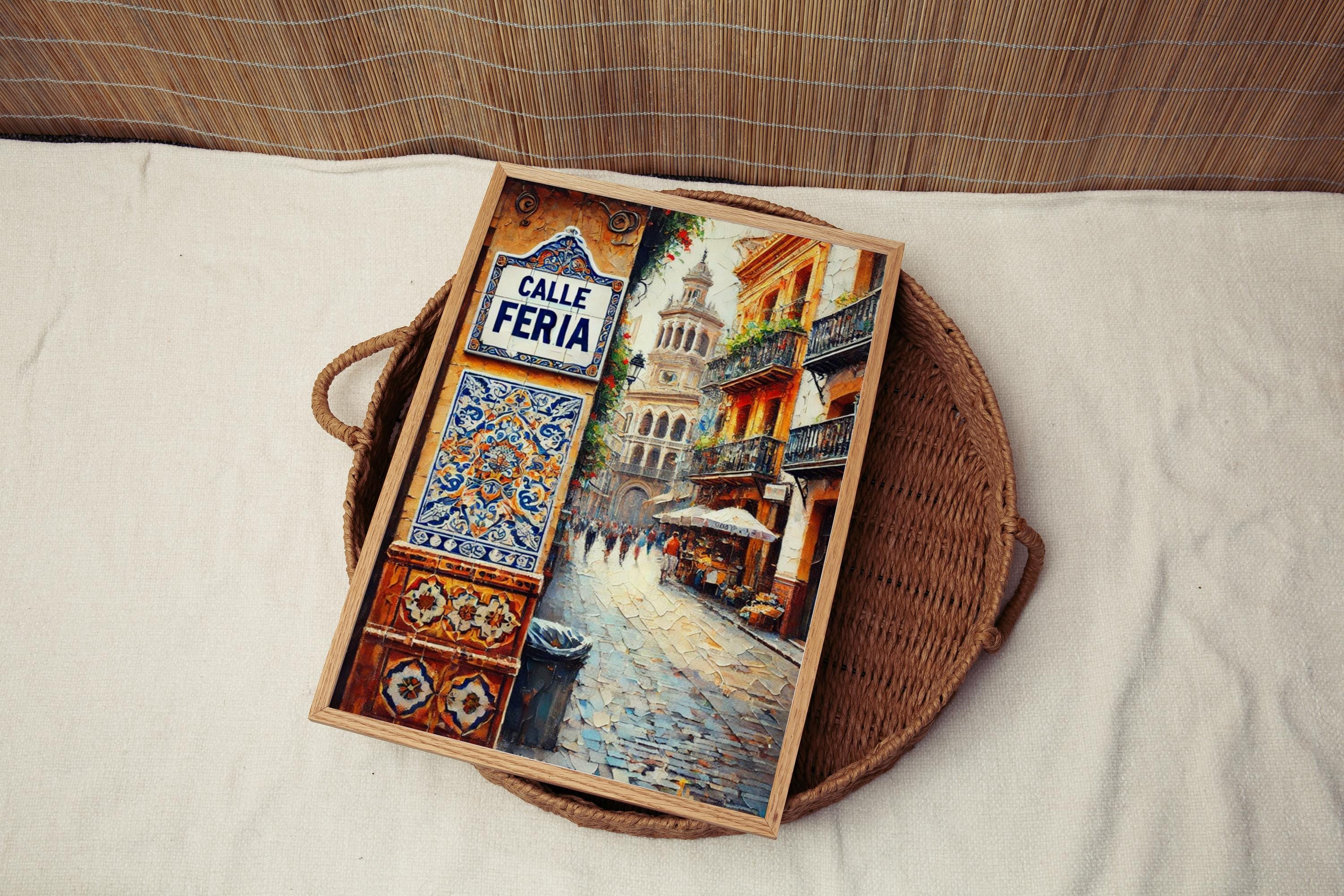 Calle Feria Print Modern - Seville, Spain