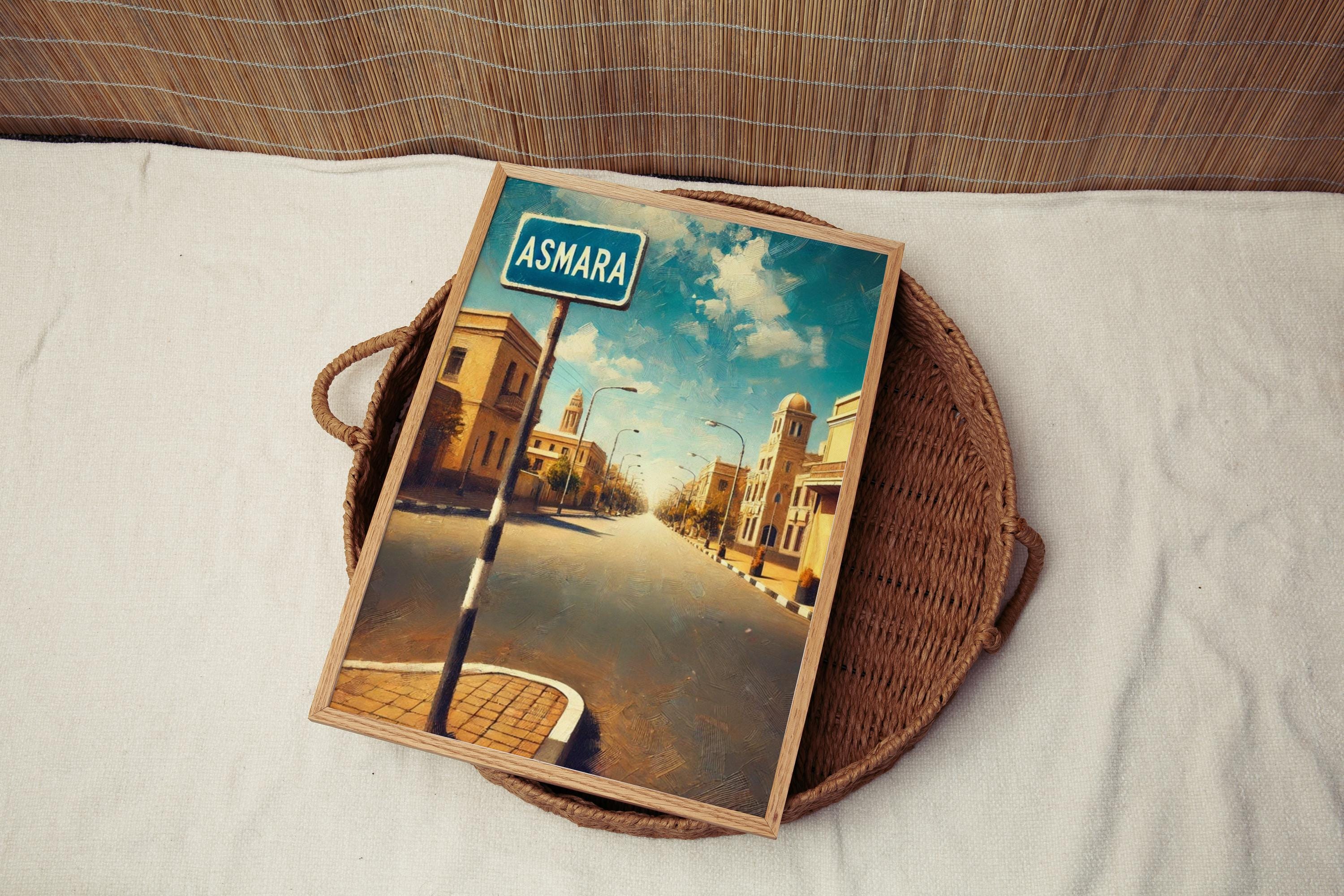 Eritrea Modern Wall Art - Asmara, Eritrea