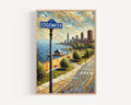 Edgewater Print - Cleveland, Ohio, USA