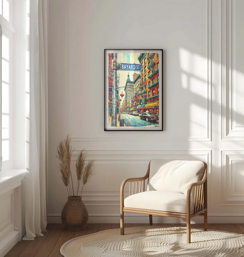 Bayard Street Print - Manhattan, New York, USA