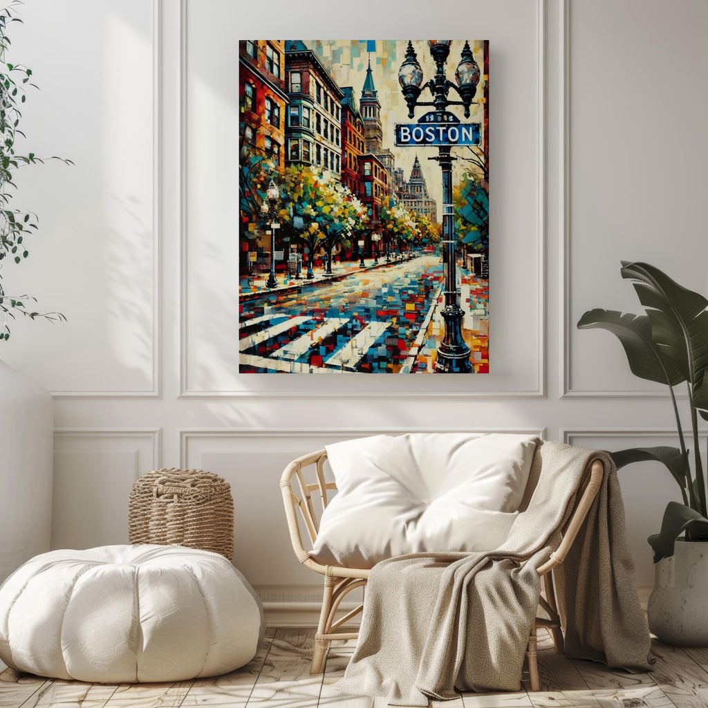 Boston Wall Art Print - Boston, Massachusetts, USA