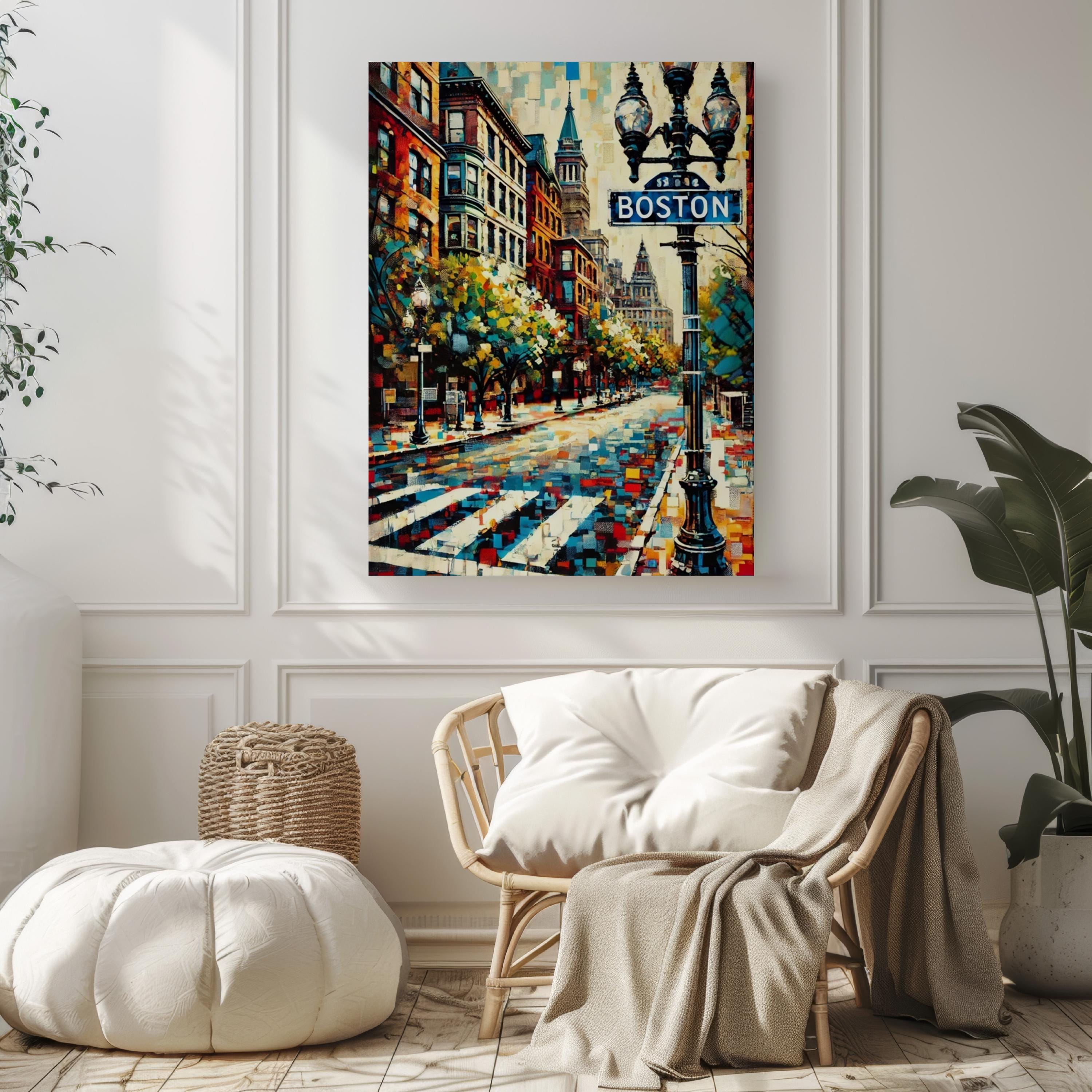 Boston Wall Art Print - Boston, Massachusetts, USA