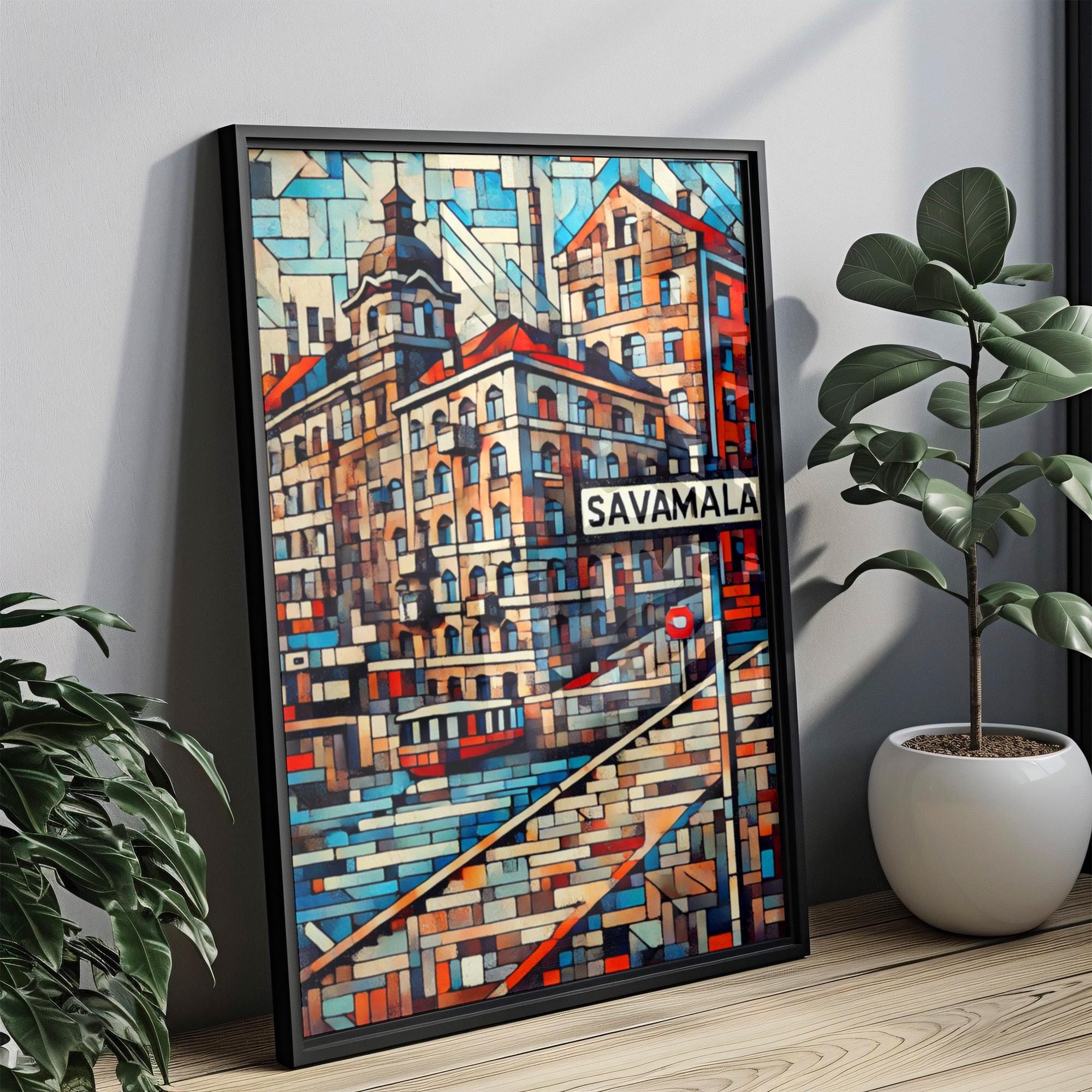 Savamala Wall Art Decor - Serbia