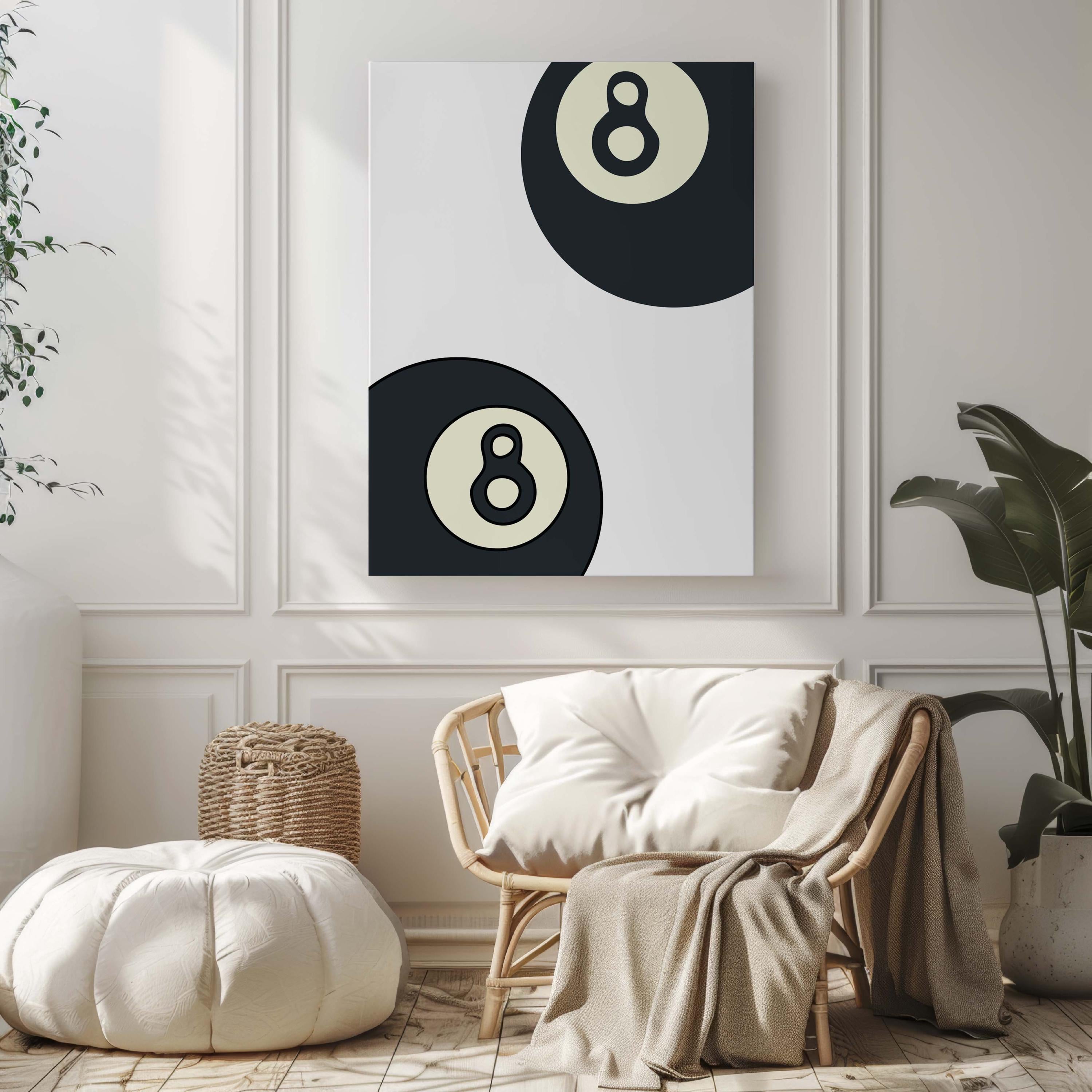 8 Ball Wall Art