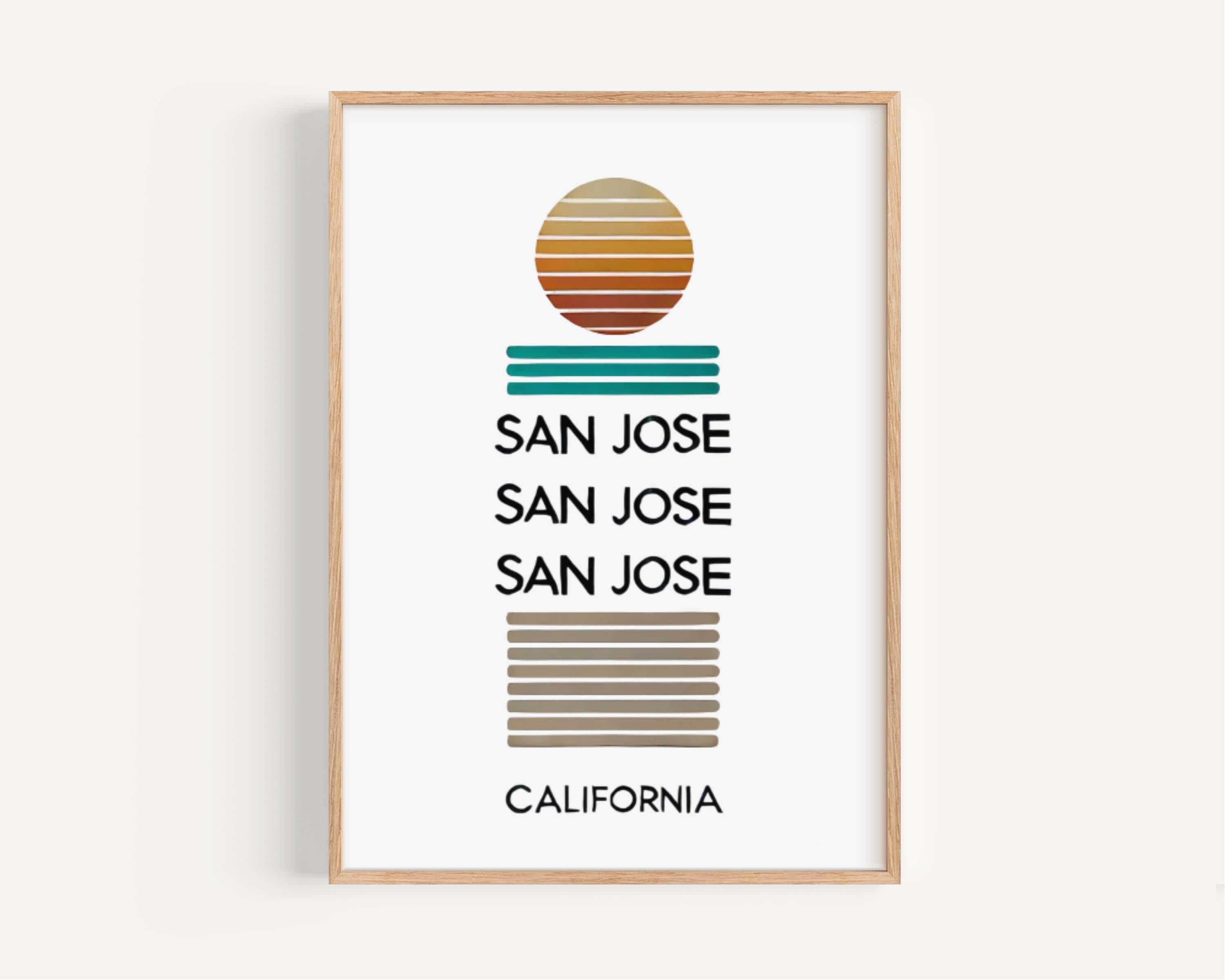 San Jose Print - San Jose, California, USA