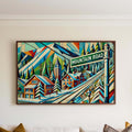 Mountain Road Print - Stowe, Vermont, USA