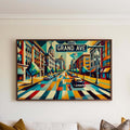 Grand Avenue Wall Art - Des Moines, Iowa, USA