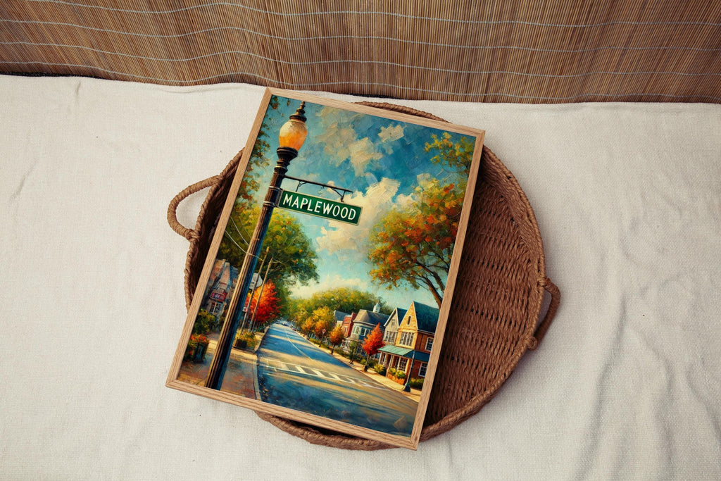 Maplewood Wall Art - Millburn, New Jersey, USA