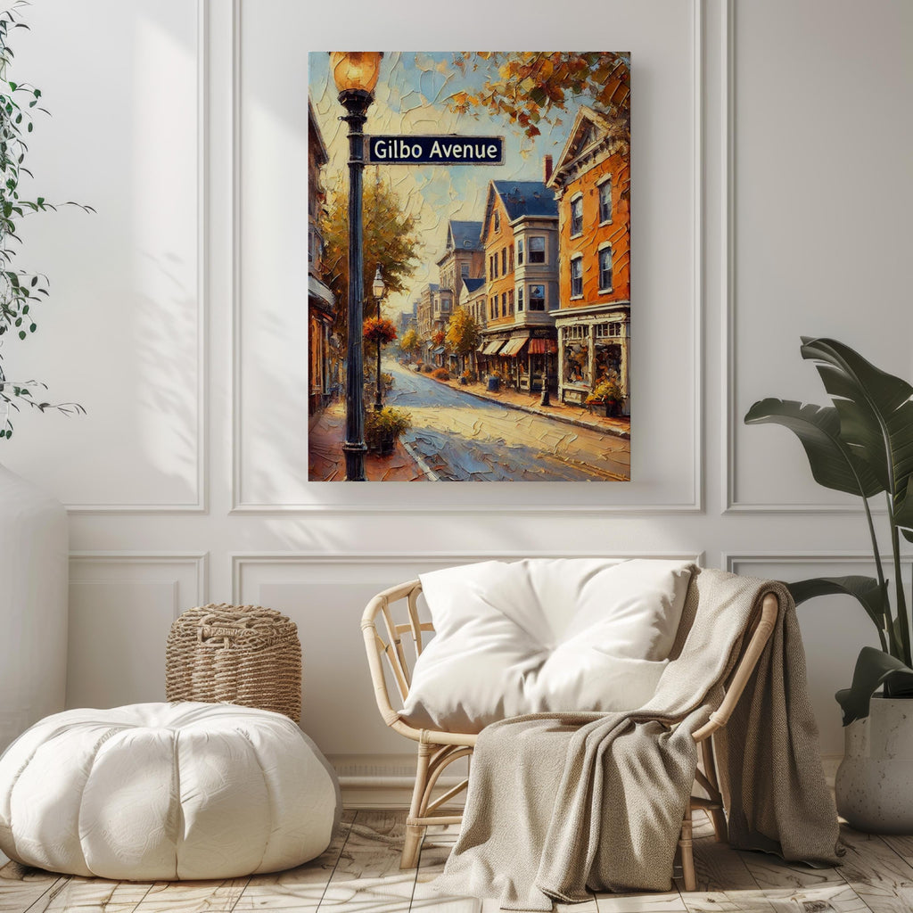 Gilbo Avenue Wall Art - Keene, New Hampshire, USA