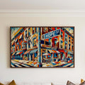 Hope Street Print - Providence, Rhode Island, USA
