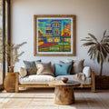 Home Portrait Wall Art Personalized