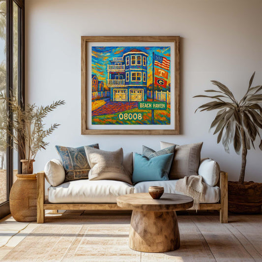 Custom Home Portrait | Personalized House Wall Art | Unique Gift for New Homeowners | Order First, Send Photo After Purchase