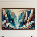 Waterfall Print Serene