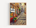 Valparaíso Street Sign Print - Valparaíso, Chile