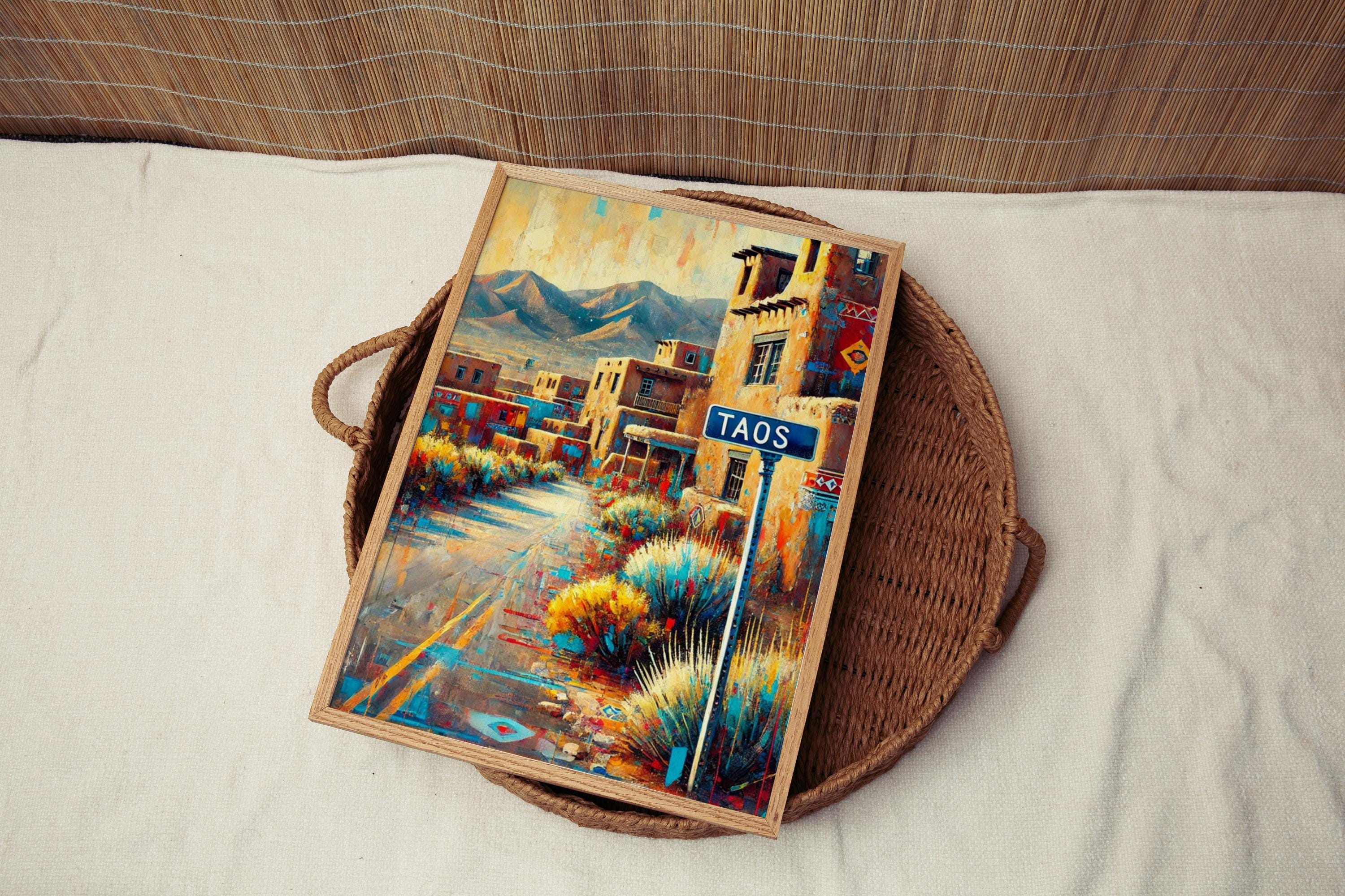 Taos Wall Art - Taos, New Mexico