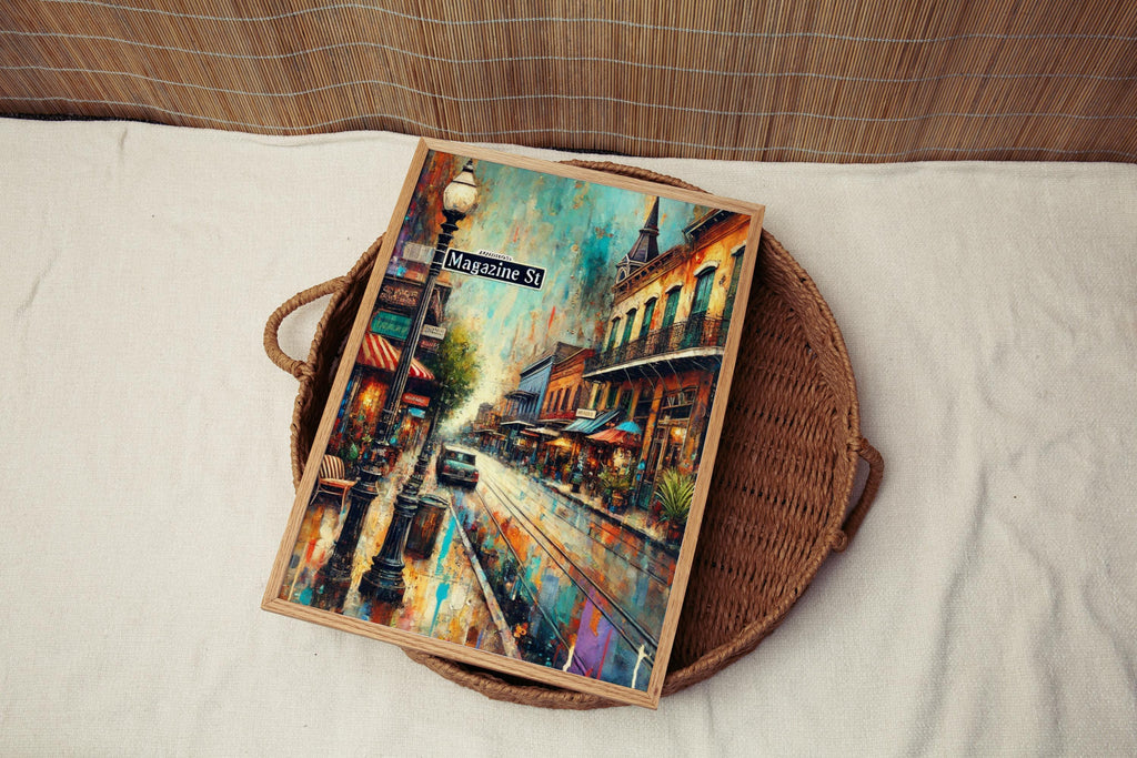 Magazine Street Wall Art - New Orleans, Louisiana, USA