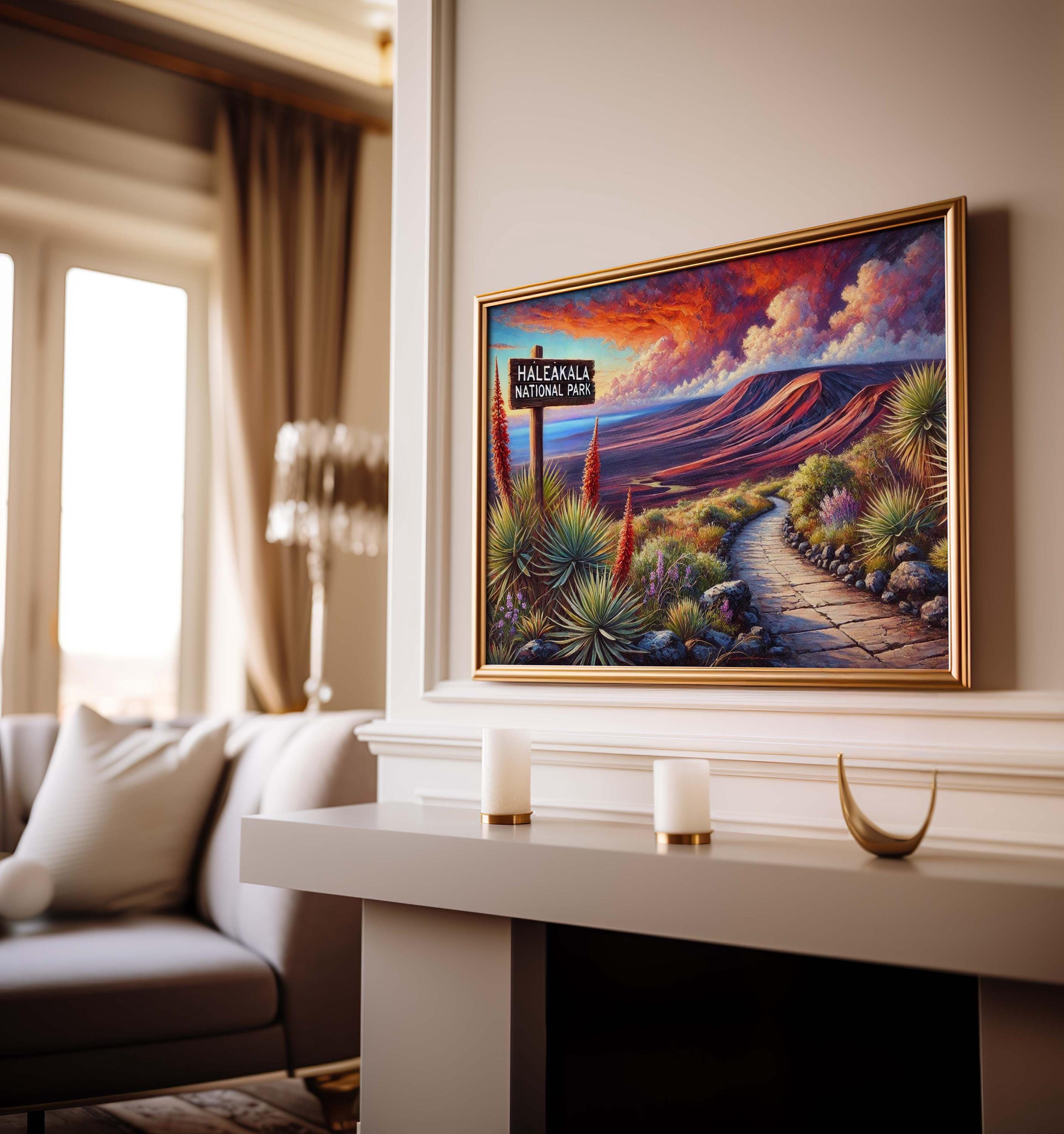 Haleakala National Park Poster - Hawaii, USA