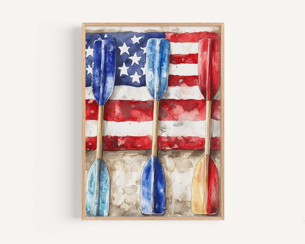 Boat Poster American Independence - USA