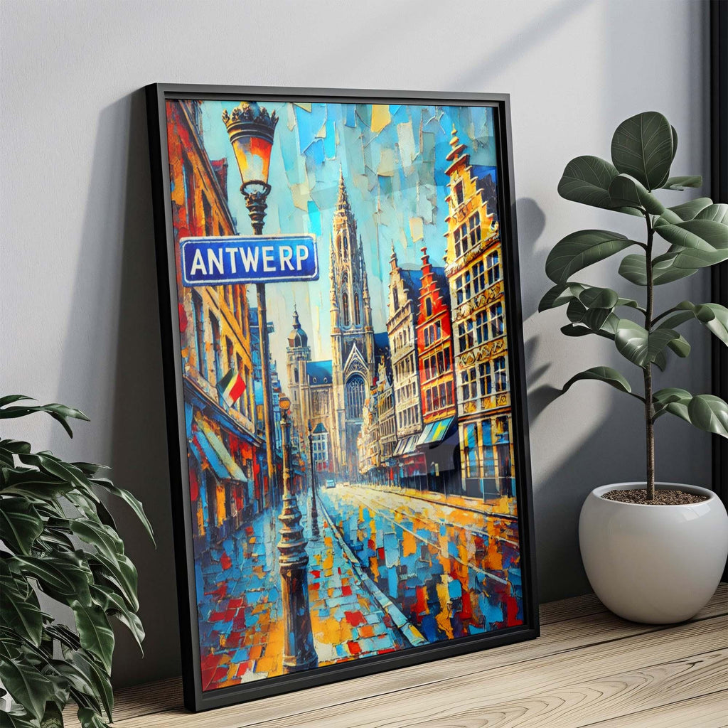 Antwerp Map Print - Antwerp, Belgium