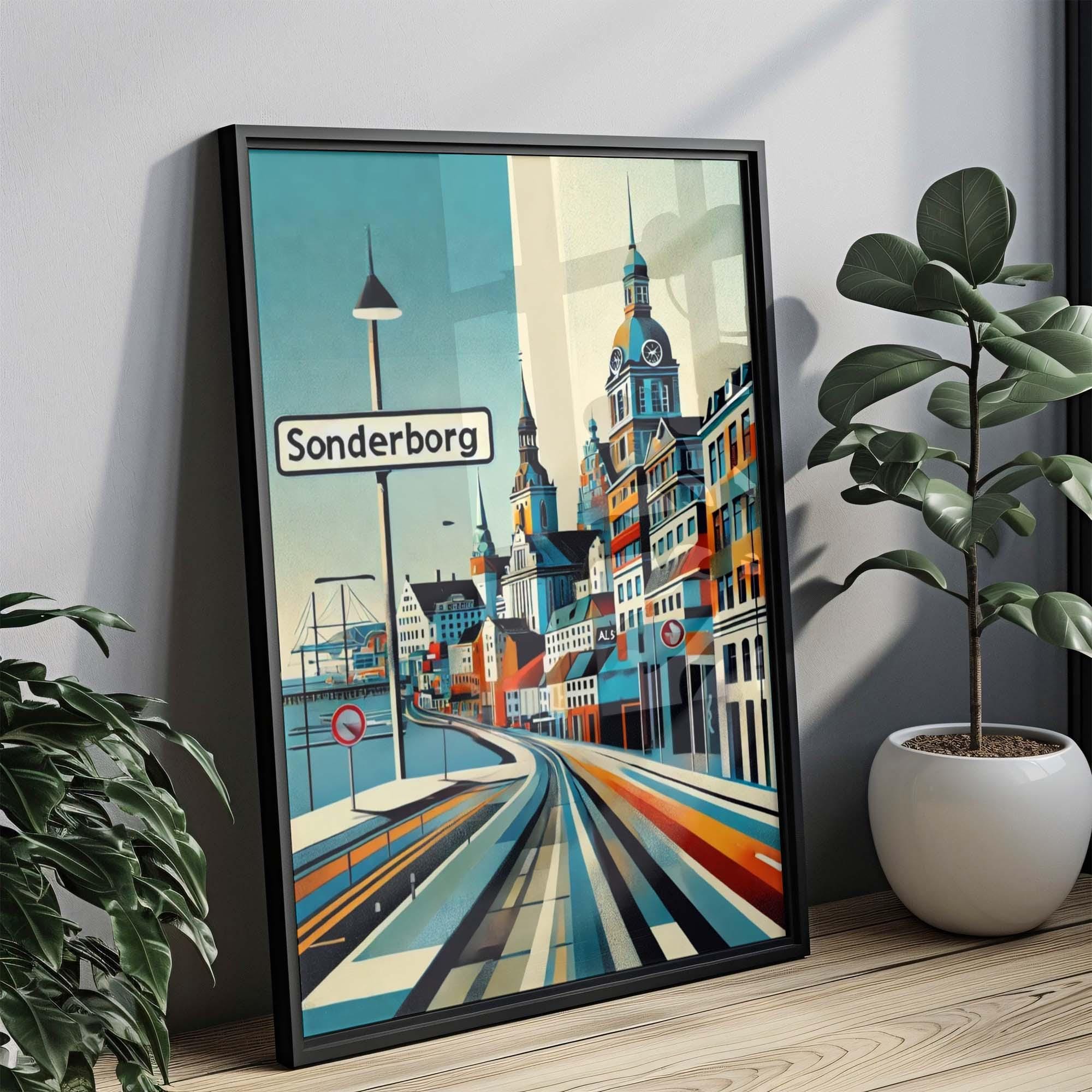 Sonderborg Scandinavian Print - Sonderborg, Denmark