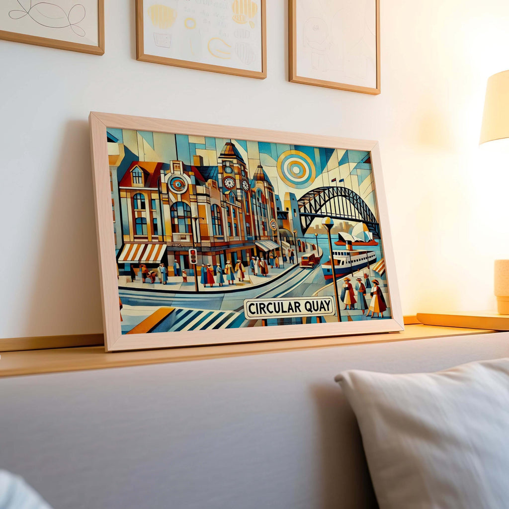 Circular Quay Print Modern - Sydney, Australia