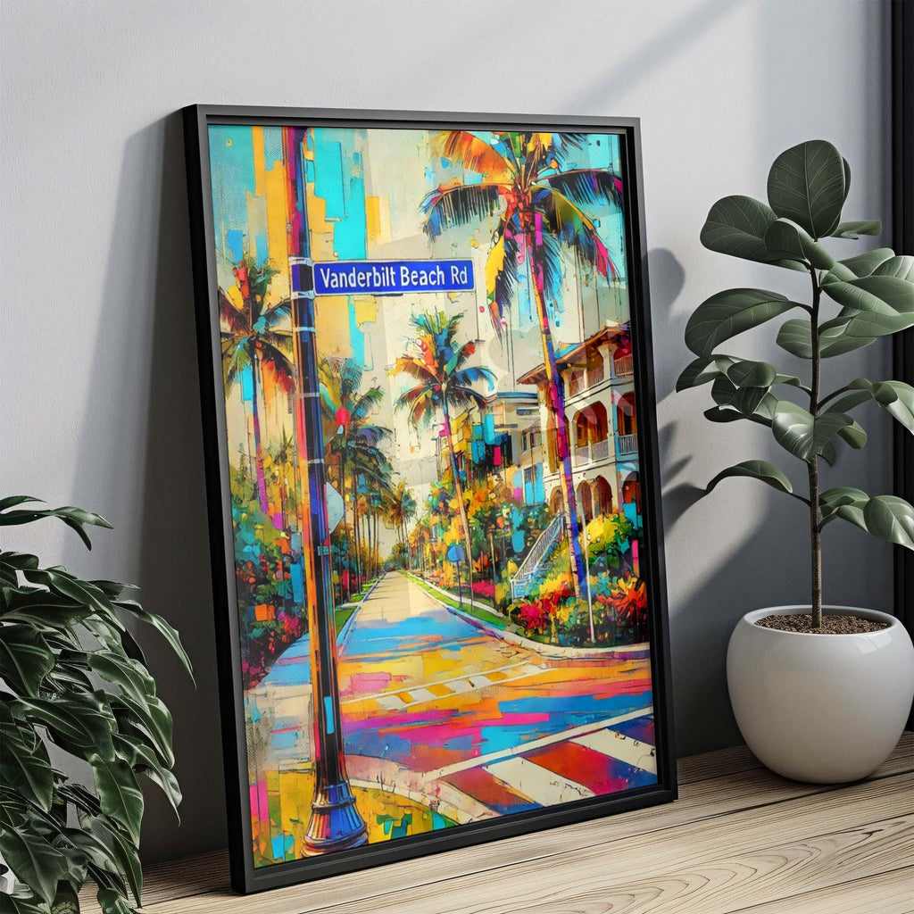 Vanderbilt Beach Rd Print - Naples, Florida, USA