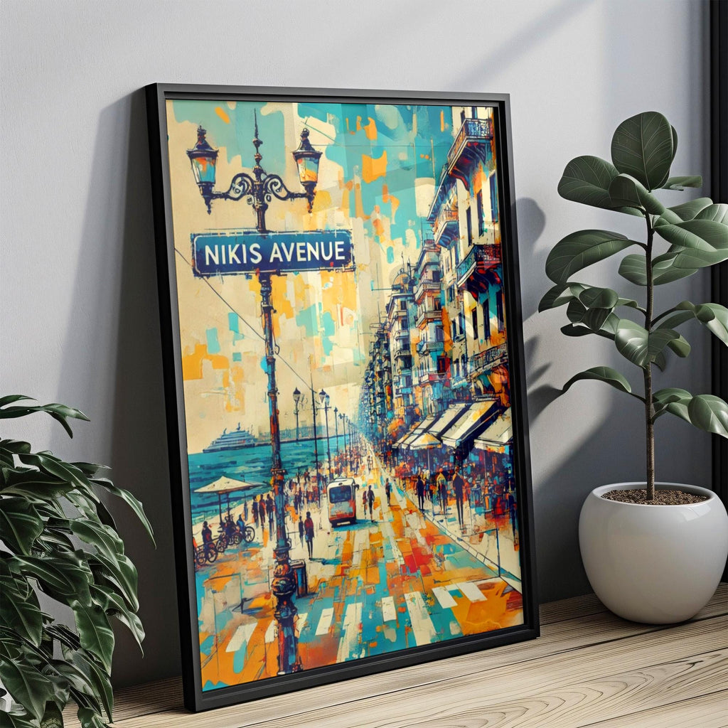 Nikis Avenue Vintage Wall Art - Lexington, Virginia, USA