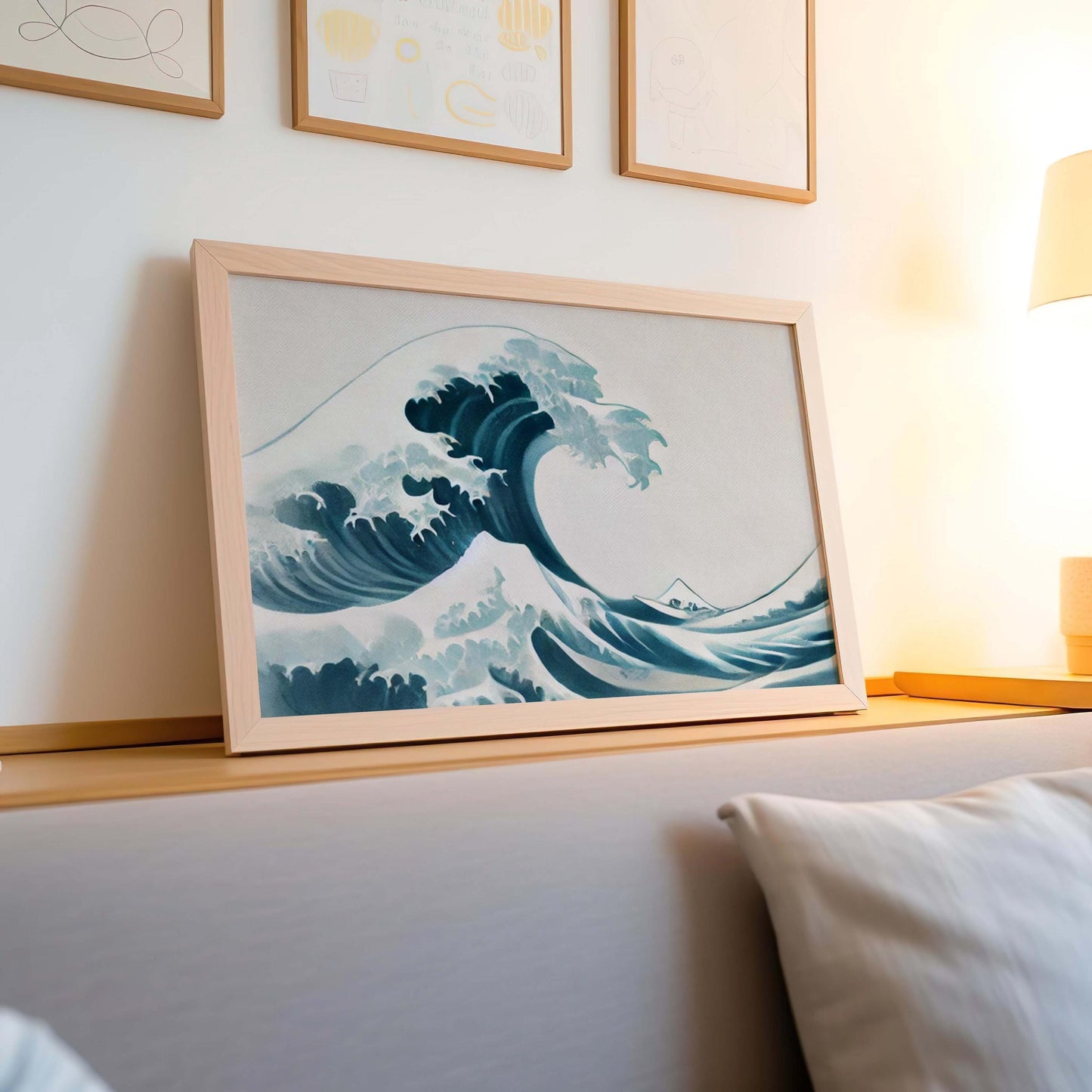 Nature Gift Wave Wall Art Ocean Print Beach Decor Housewarming New Home Family Nature Art