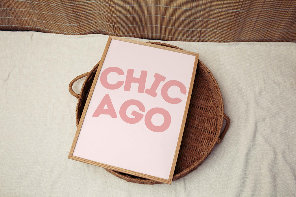 Chicago Wall Art Dorm - Chicago, Illinois, USA