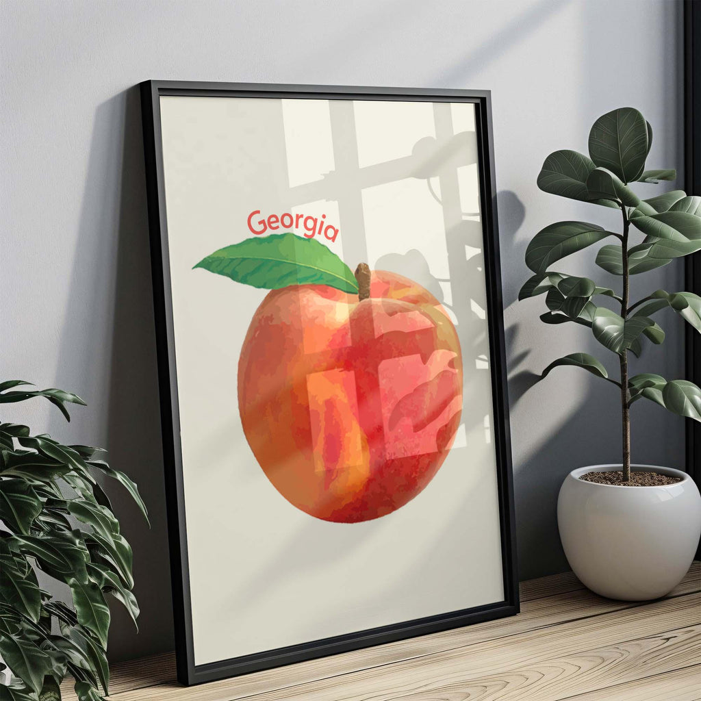 Dorm Wall Art Minimalist - Georgia, USA