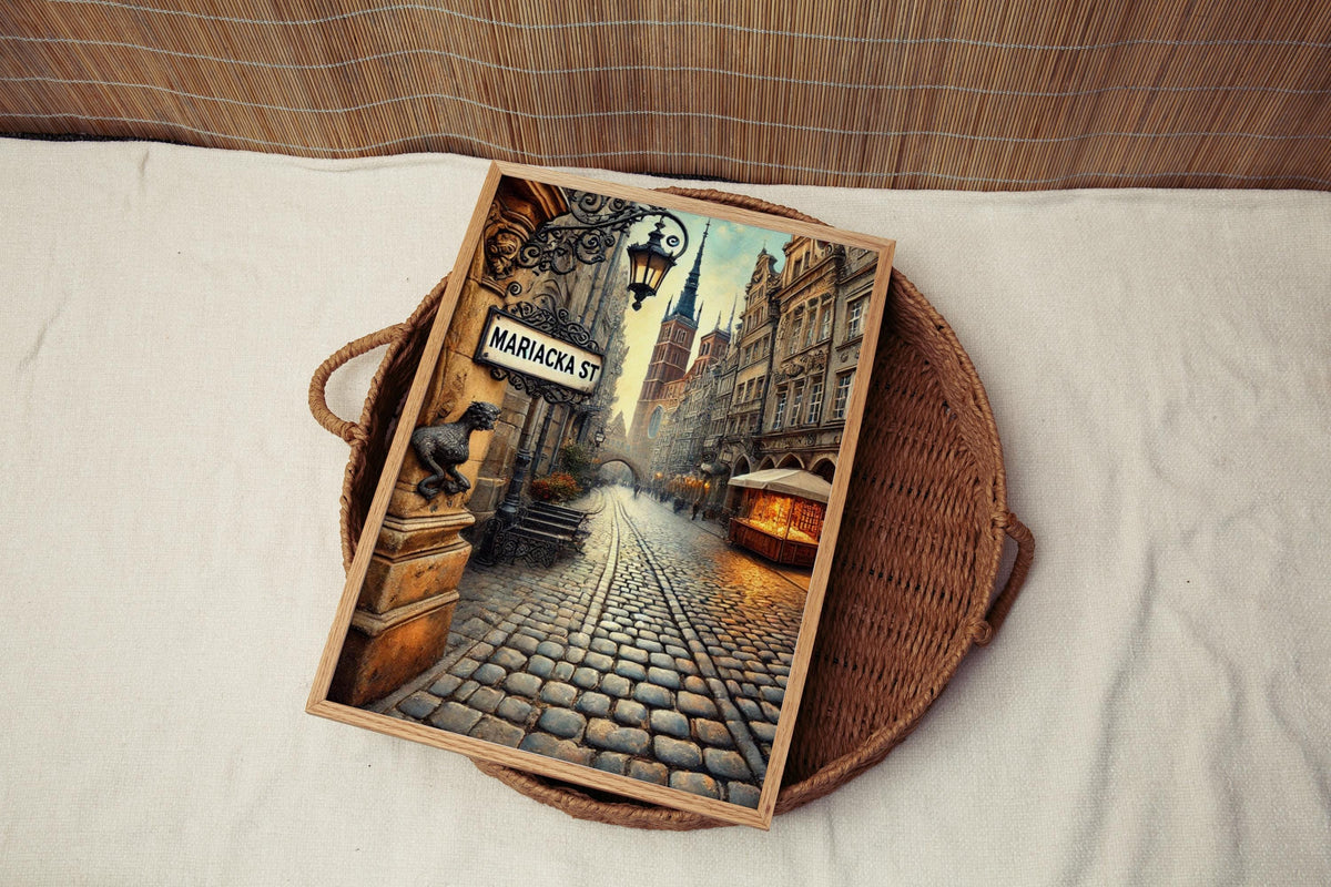 Mariacka Street Wall Art Decor - Poland