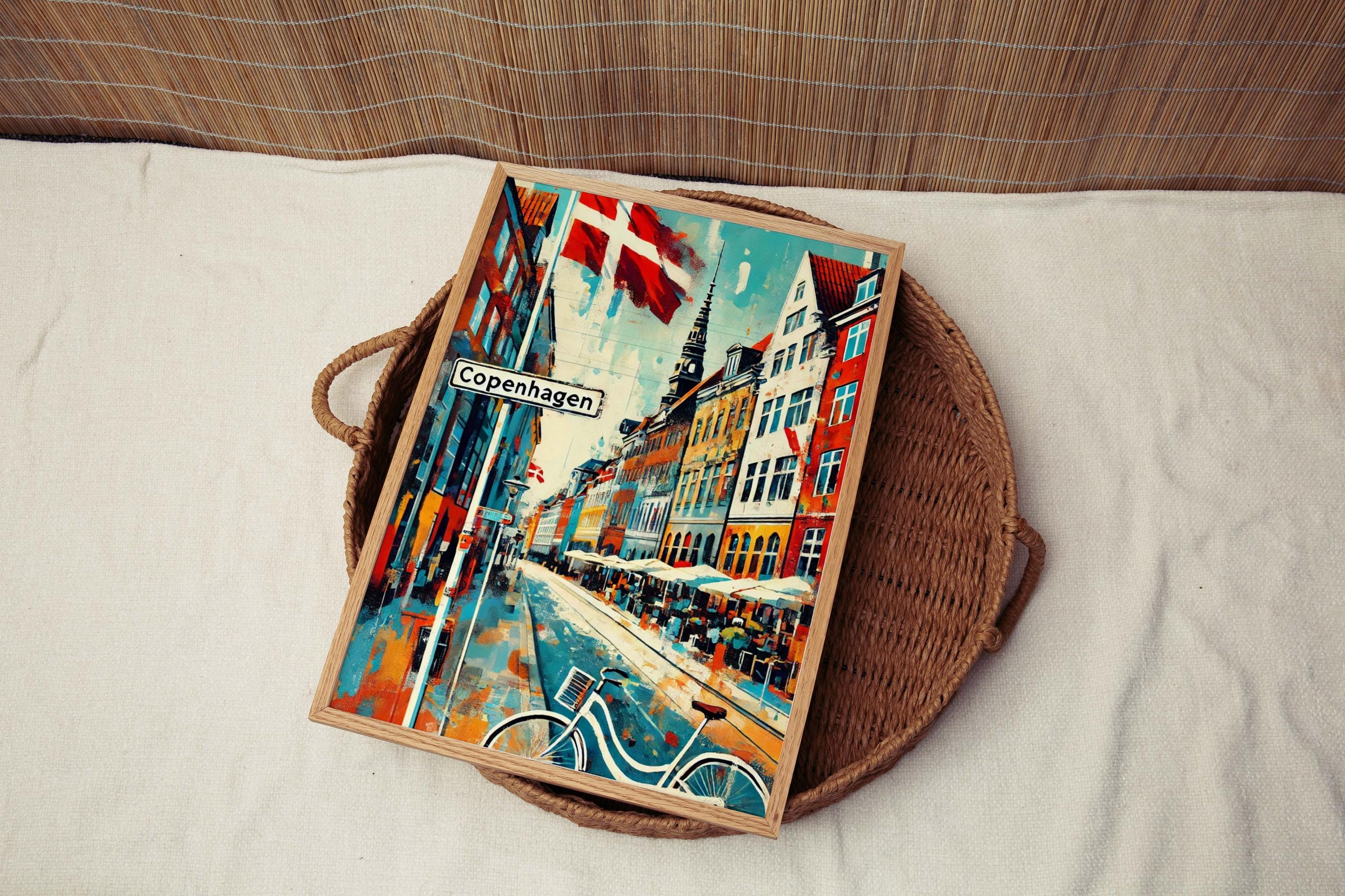 Copenhagen Minimalist Print - Copenhagen, Denmark