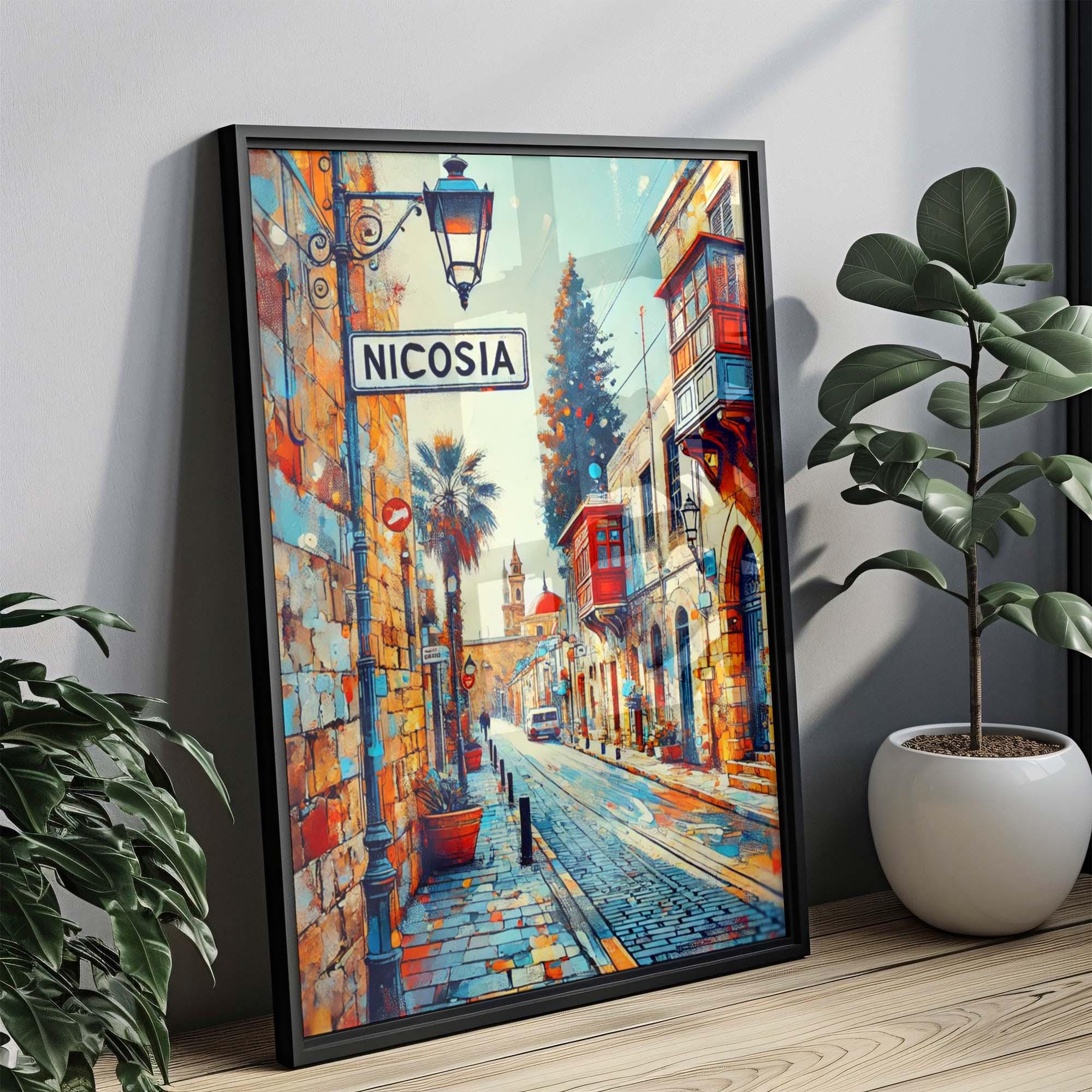 Nicosia Print Travel - Nicosia, Cyprus