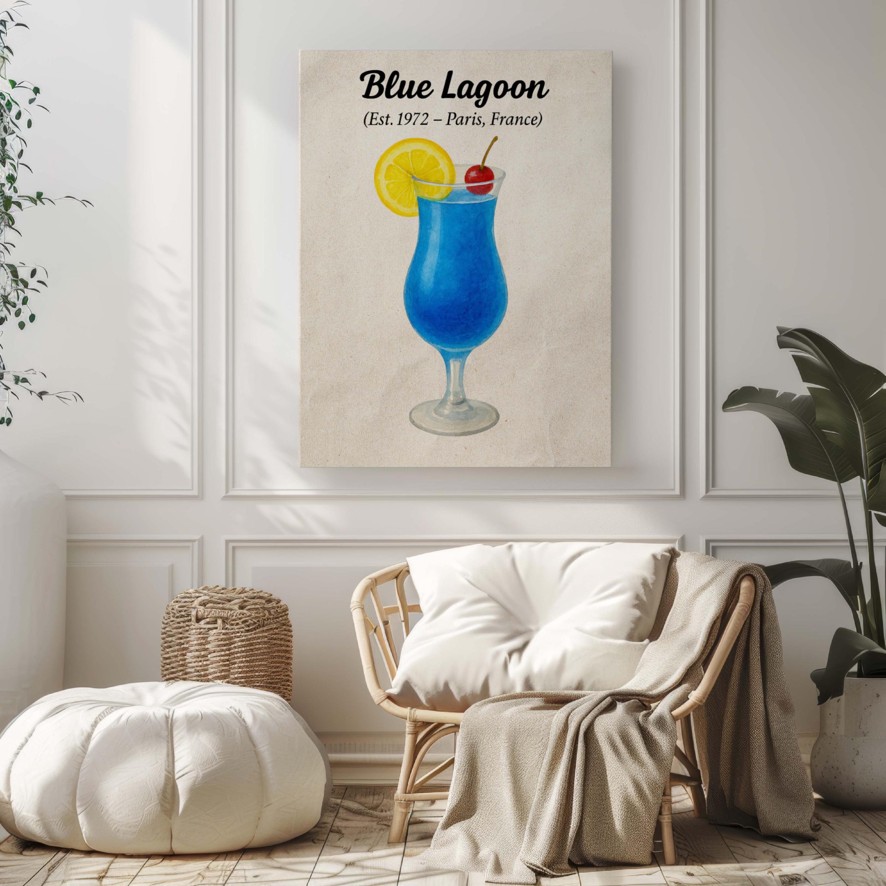 Blue Lagoon Wall Art