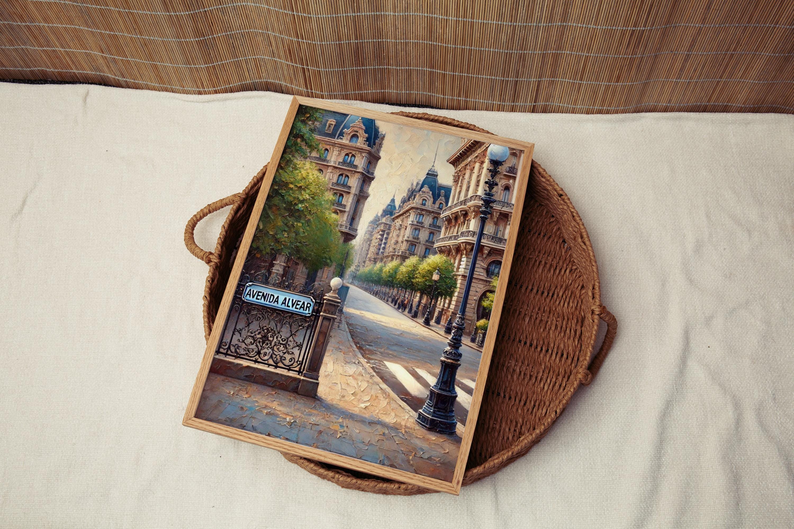 Avenida Alvear Print - Buenos Aires, Argentina