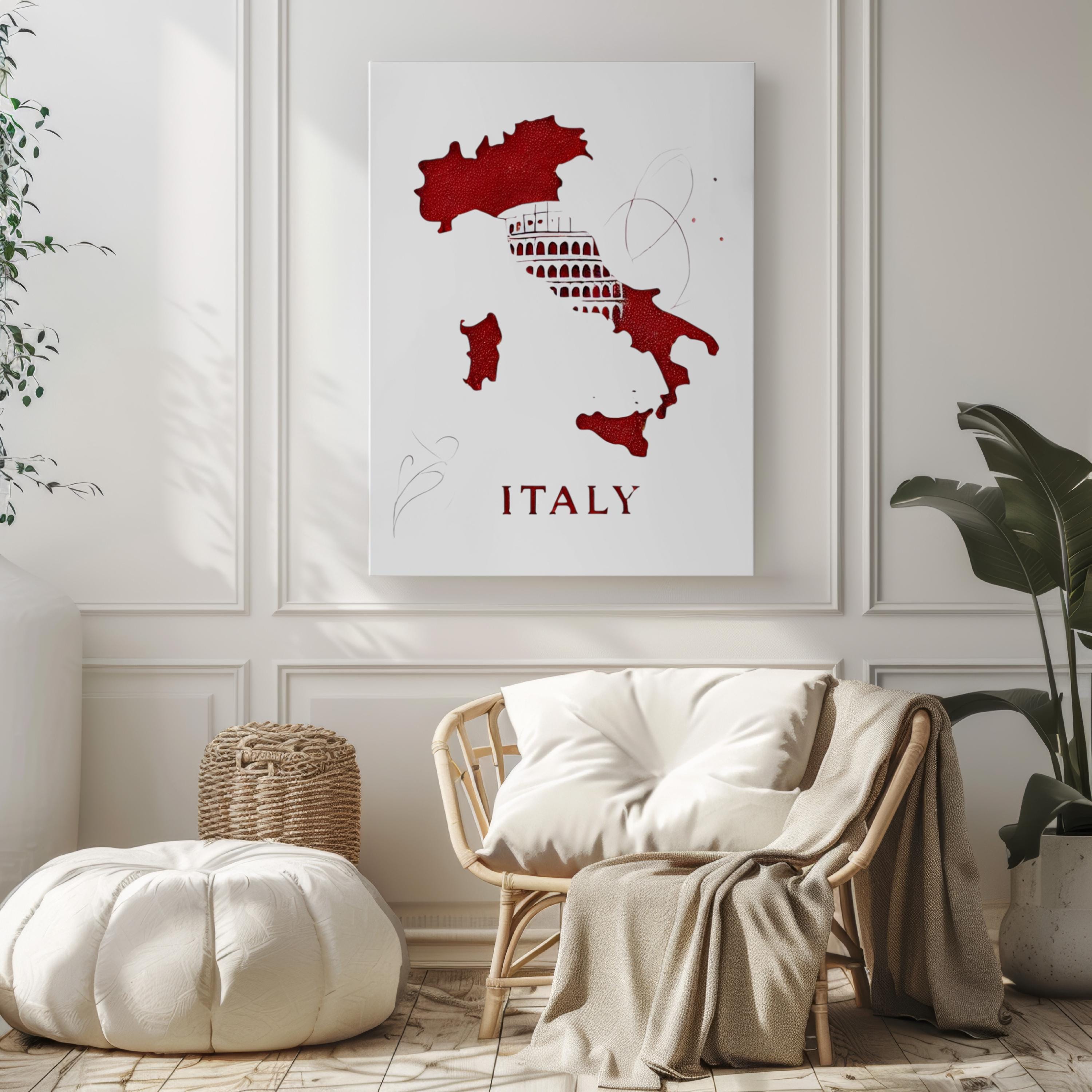 Colosseum Print Historic - Rome, Italy