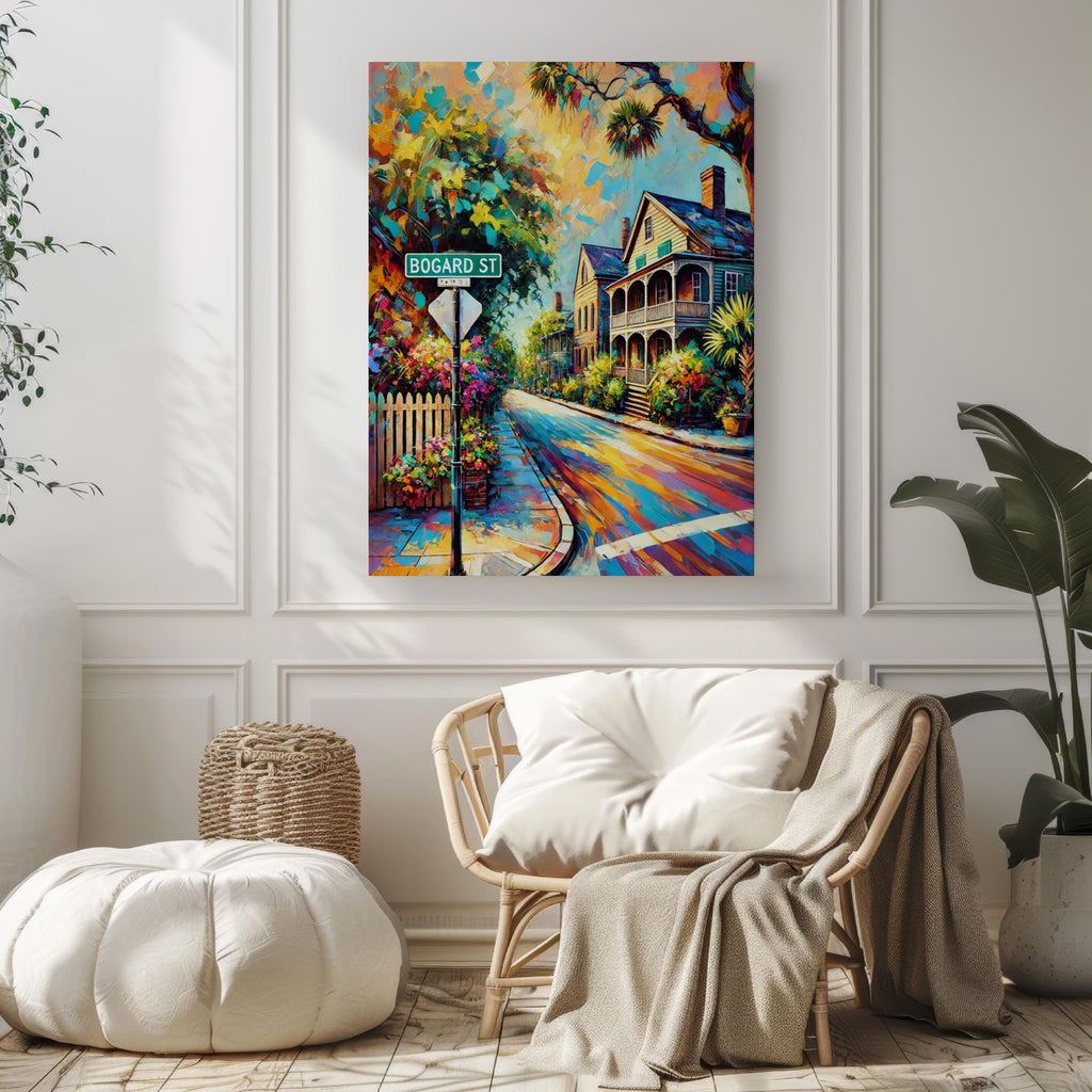 Bogard St Wall Art - Charleston, South Carolina, USA