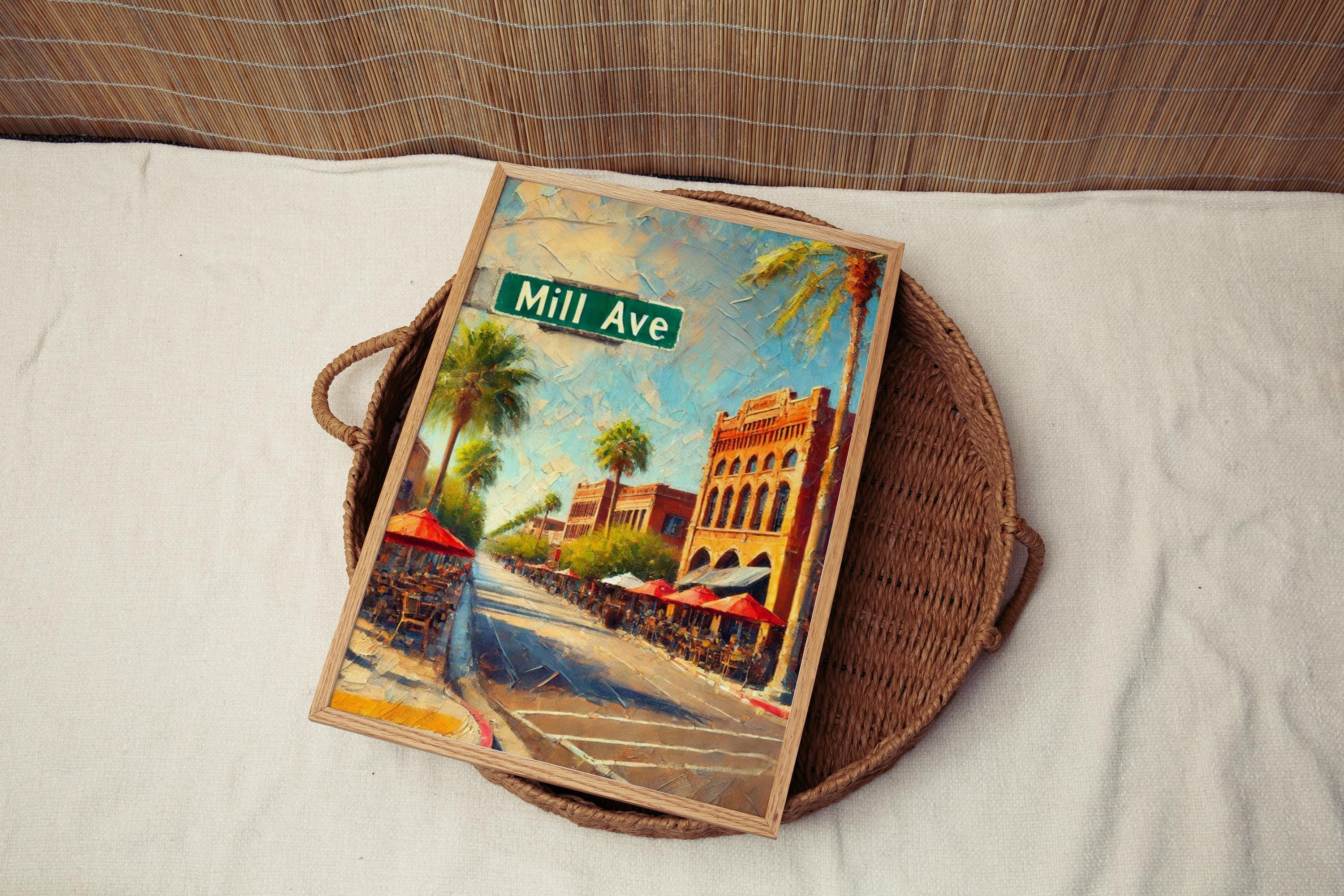 Mill Avenue Print - Tempe, Arizona, USA
