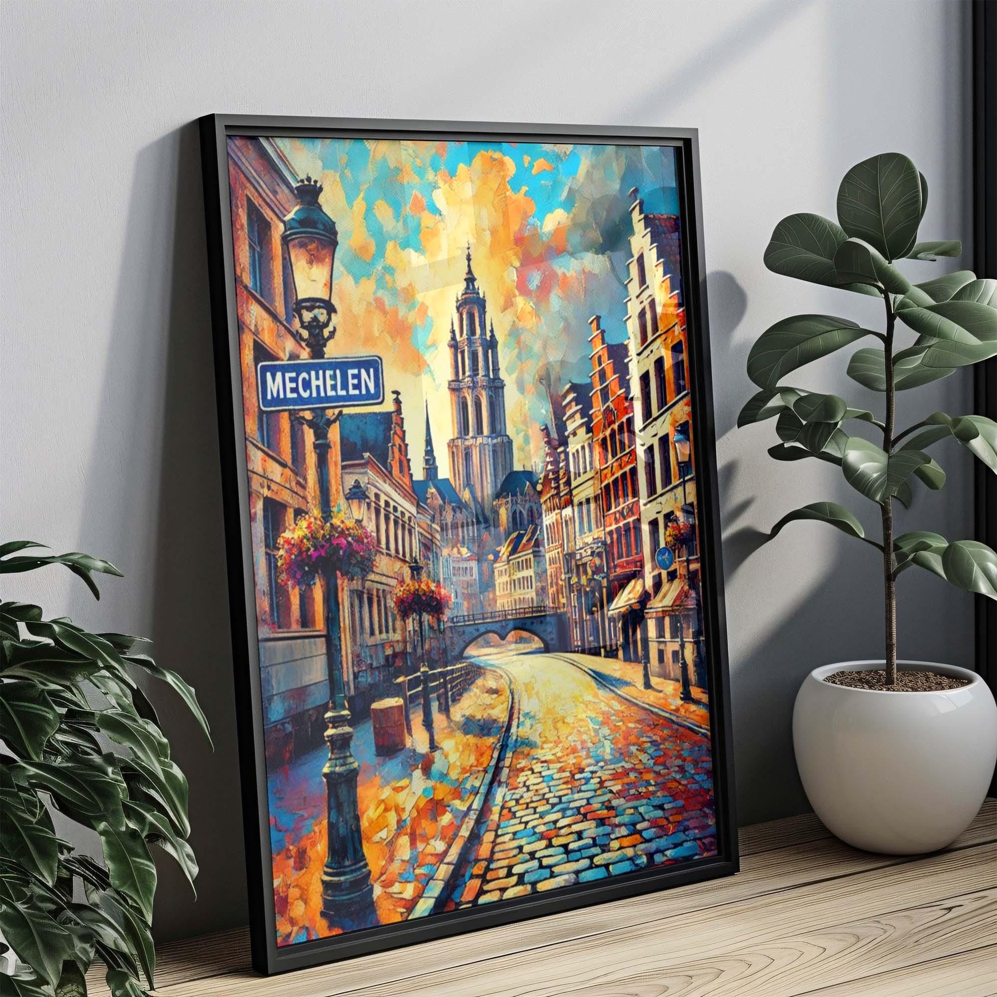Mechelen Art Print - Mechelen, Belgium