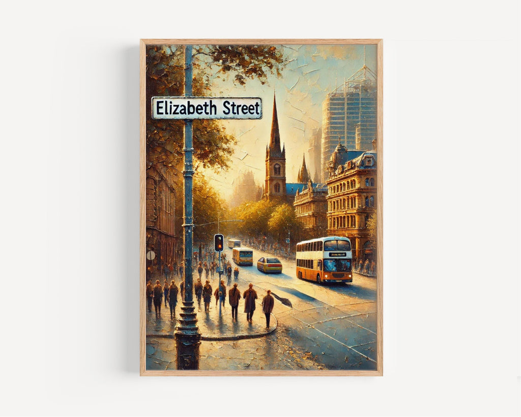 Elizabeth Street Print - Sydney, Australia