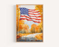 American Flag Poster Patriotic - United States